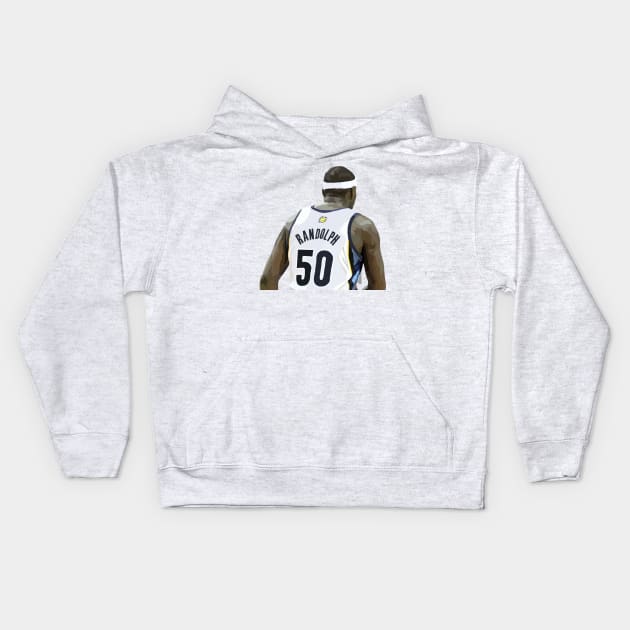 Zach Randolph of the Memphis Grizzlies Kids Hoodie by ActualFactual